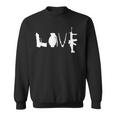 Love GunsPro Gun Love T 2Nd Amendment Sweatshirt