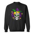Mardi Gras Skull New Orleans Louisiana Mobile Alabama 2023 Sweatshirt