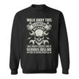 Mechaniker Handwerker Werkstatt Maschinenbauingenieur V3 Sweatshirt