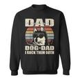 Mens Alaskan Klee Kai Dad And Dog Dad I Rock Them Both Vintage Sweatshirt
