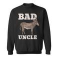 Mens Badass Uncle Funny Pun Cool Sweatshirt