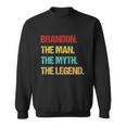 Mens Brandon The Man The Myth The Legend Sweatshirt