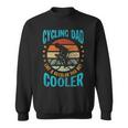 Mens Cycling Dad - Bike Rider Cyclist Fathers Day Vintage Gift Sweatshirt