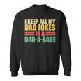 Mens Dad Joke Funny Father Vintage Sweatshirt