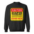 Mens Daddy Diaper Kit New Dad Survival Dads Baby Changing Outfit Sweatshirt