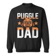 Mens Daddy Puggle Dad Dog Owner Dog Lover Pet Animal Puggle Sweatshirt