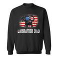 Mens Fun Labrador Dad American Flag Father’S Day Bbmxzvq Sweatshirt