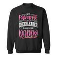Mens Funny Cheerleading Dad Father Tie Tie Dye Cheer Dad Sweatshirt