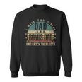 Mens Funny Fathers Day Idea - I Have Two Titles Dad And Bonus Dad Sweatshirt