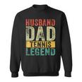 Mens Husband Dad Tennis Legend Fathers Day Vintage Sweatshirt