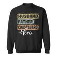 Mens Profession Dad Hero Father Coastguard Sweatshirt