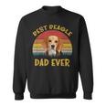 Mens Vintage Beagle Dad Gift Best Beagle Dad Ever Funny Beagle Sweatshirt
