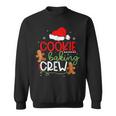 Merry Christmas Cookie Baking Crew Ginger Santa Pajamas Xmas Men Women Sweatshirt Graphic Print Unisex