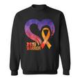 Ms Warrior Heart Multiple Sclerosis Awareness Month Sweatshirt