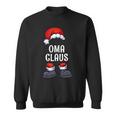 Oma Claus Weihnachts-Sweatshirt für Damen, Festlicher Partnerlook