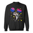 Orca In Space Bisexual Pride Sweatshirt