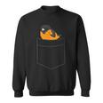 Oriole Bird In The Pocket Cute Pocket Oriole Sweatshirt