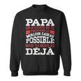 Papa Zum Vatertag Geschenk Für Papa Geburtstag Vater V5 Sweatshirt