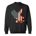 Patriotic Eagle Usa American Flag Proud Veteran Sweatshirt