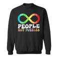 People Not Puzzles Autism Awareness Neurodiversity Inclusion Sweatshirt