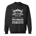 Peterson Blood Runs Through My Veins Sweatshirt