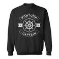 Pontoon Captain - Funny Pontoon Boat Accessories Sweatshirt
