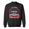 Pool Family Crest Pool Pool Clothing PoolPool T Gifts For The Pool Sweatshirt