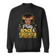 Pretty Black And Educated I Am The Strong African Queen V5 Sweatshirt