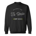 Promoted To Uncle New Baby To Be Expecting Pop Retro Sweatshirt