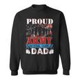 Proud Army National Guard Dad Fathers Day Veteran Sweatshirt