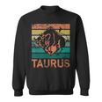 Retro Horoscope Taurus Sweatshirt