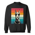 Retro Vintage Doberman Pinscher With Sunglasses Dog Lovers Sweatshirt Retro Vintage Doberman Pinscher With Sunglasses Dog Lovers Sweatshirt