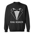 Ring Bearer Wedding Tux Bachelor Ceremony Groom Sweatshirt
