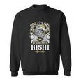 Rishi Name - In Case Of Emergency My Blood Sweatshirt