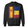 Romanian Flag Spain And Romania Proud Flags Sweatshirt
