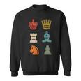 Schach Schachmatt Schachbrett Brettspiel Strategie Taktik Sweatshirt