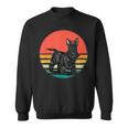 Scottish Terrier Hundeliebhaber Im Retro-Stil 70Er-Jahre Sweatshirt