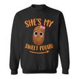 Shes My Sweet Potato - Funny Thanksgiving Matching Couple Men Women Sweatshirt Graphic Print Unisex