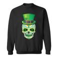 Skull St Patricks Day Irish Funny Saint Patricks Day Of Dead Sweatshirt