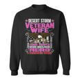 Some Never Meet Their Hero - Desert Storm Veteran Wife Gifts Men Women Sweatshirt Graphic Print Unisex