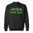 St Patricks Day Parade Mens Drinking Squad Irish Yoga Humor Sweatshirt