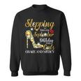 Stepping Into September Birthday With Gods Grace And Mercy Sweatshirt