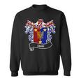 Stone Coat Of Arms Surname Last Name Family Crest Sweatshirt