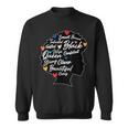 Strong Black Woman Black Queen Melanin Queen Sweatshirt