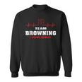Team Browning Lifetime Member Surname Last Name Sweatshirt