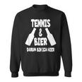 Tennis Und Bier Tenniscamp Tennistrainer Tenniscamp Sweatshirt