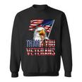 Thank You Veterans American Eagle Us Flag For 4Th Of July Sweatshirt
