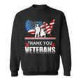 Thank You Veterans American V2 Men Women Sweatshirt Graphic Print Unisex
