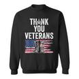 Thank You Veterans Proud Veteran Day Dad Grandpa Sweatshirt