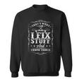 Thats What I Do I Fix Stuff And I Know Things Funny Quote Sweatshirt